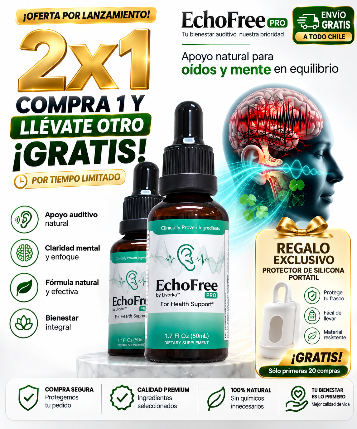 Echofree solución a tus oídos